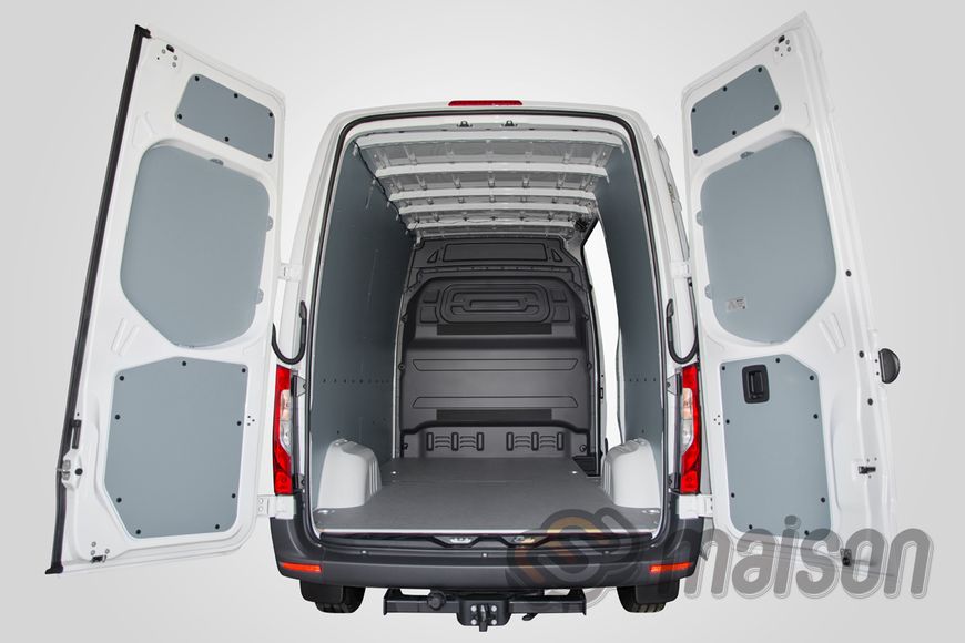 KIT 2in1 floor + walls Sprinter new L2 (RWD, wheelbase 3665mm, load length 3272mm), twin wheels