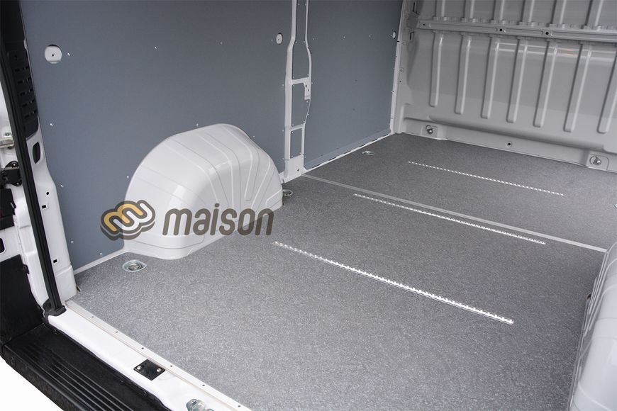 Flooring with lashing rails Ducato Maxi L4 (wheelbase 4035mm, load length 4070mm), cross