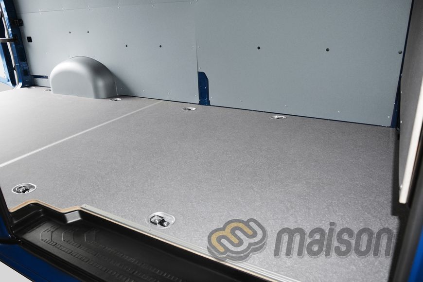 KIT 3in1 floor + walls + arches (HDPE) TGE L4H3 (LR, RWD 4x4, wheelbase 4490mm, load length 4300mm), single wheel