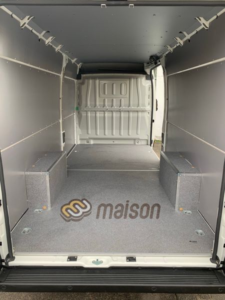 Фанерна обшивка стін фургона Movano Maxi L4 (колісна база 4035мм, довжина вантажного відсіку 4070мм) ЛАМІНОВАНА, товщина 5 мм