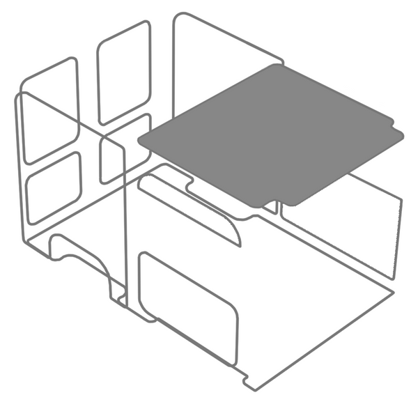 Ceiling of the front cabin of the Maison Jumper Crew Cab L3 (wheelbase 4035mm, load length 2535mm)