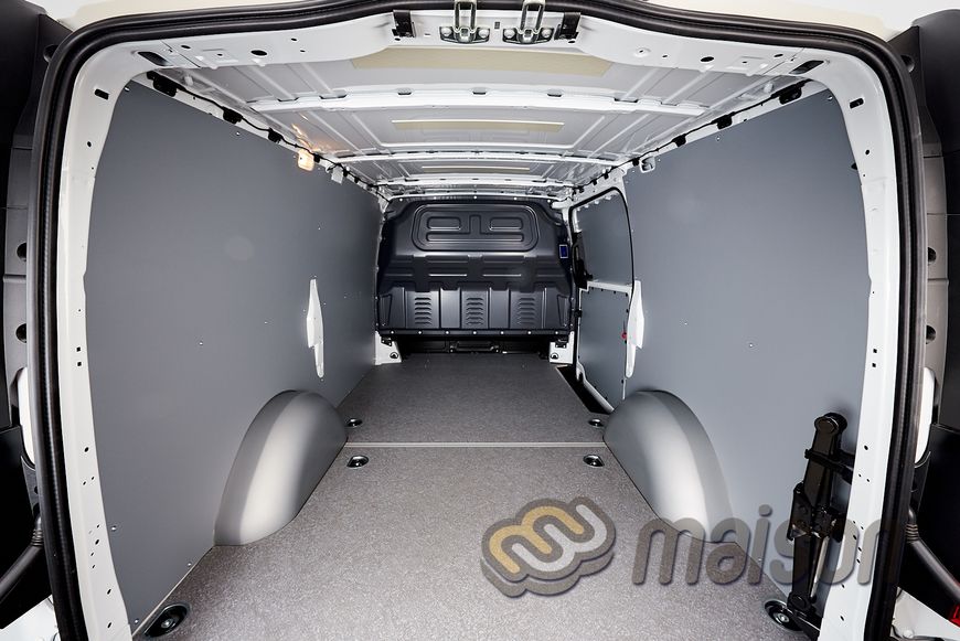 Пластикова обшивка стін фургона Vito L2H1 (колісна база 3275мм, довжина вантажного відсіку 2512мм)