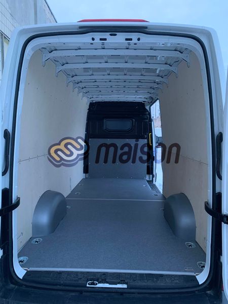 Фанерна обшивка стін фургона Crafter L3H2/H3 (MR, передній привід, середня колісна база 3640мм, довжина вантажного відсіку 3450мм) БЕЗ ПОКРИТТЯ, товщина 5 мм