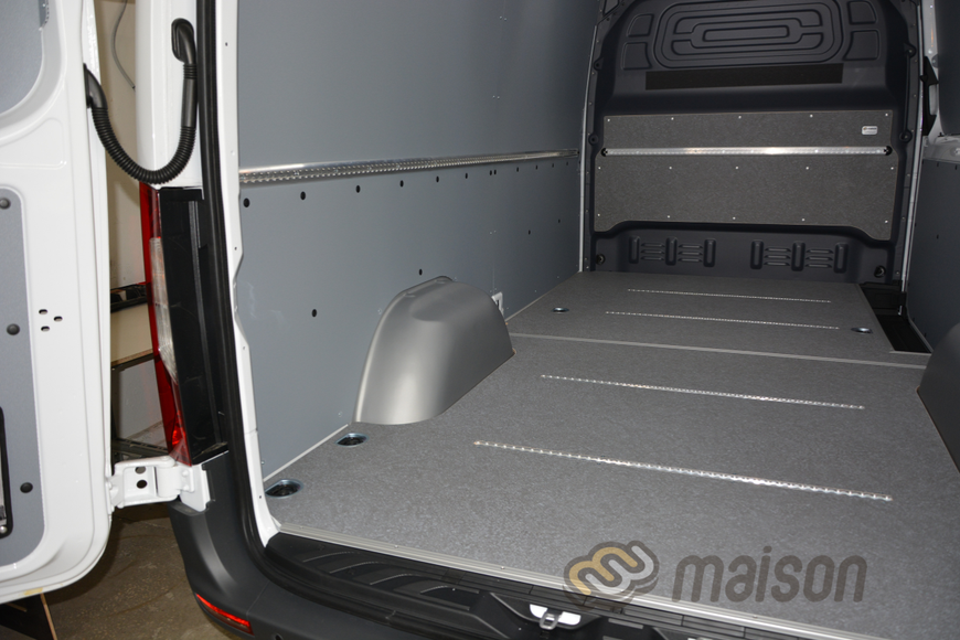 Flooring with lashing rails Sprinter new L3 long (RWD, wheelbase 4325mm, load length 4307mm), single wheel, cross