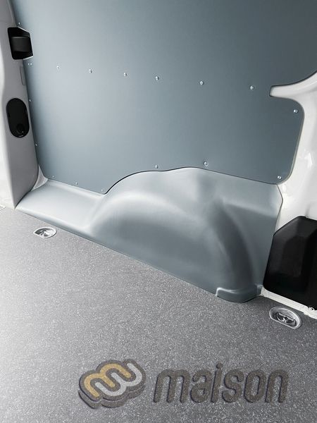 Пластикова обшивка стін фургона Opel Vivaro L2H1 (колісна база 3275мм, довжина вантажного відсіку 2862мм)