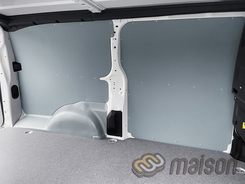 Пластикова обшивка стін фургона Opel Vivaro L2H1 (колісна база 3275мм, довжина вантажного відсіку 2862мм)