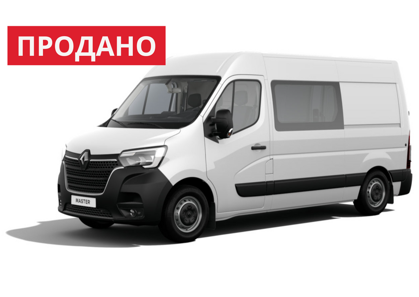 RENAULT MASTER L2H2 ВАНТАЖОПАСАЖИРСЬКИЙ 6 МІСЦЬ