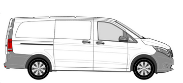 Vito L2H1 (wheelbase 3200mm, load length 2831mm)