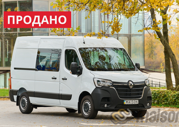 RENAULT MASTER L2H2 ВАНТАЖОПАСАЖИРСЬКИЙ 6 МІСЦЬ