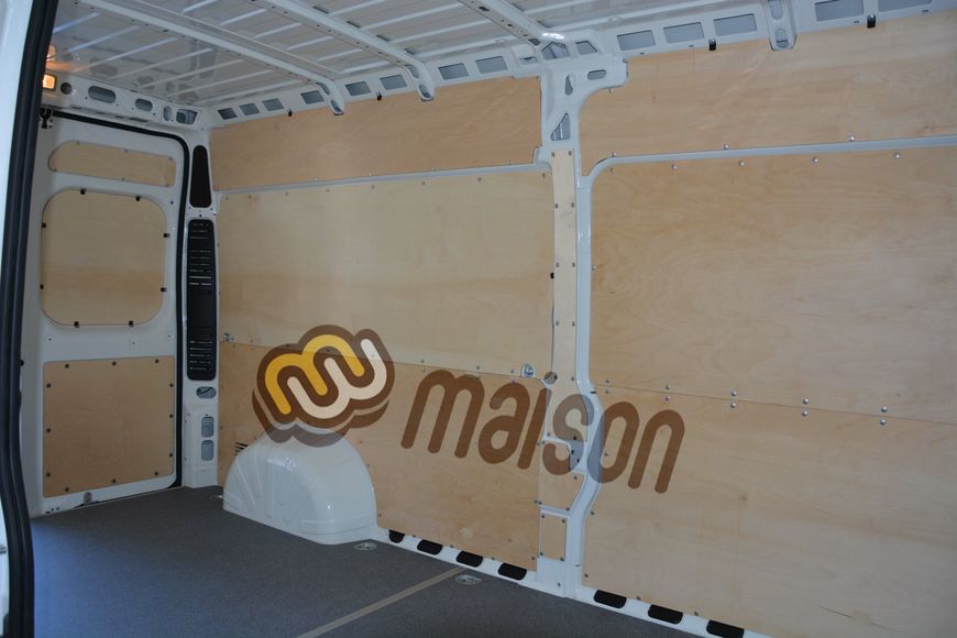 Non-laminated plywood wall paneling Movano L3 (wheelbase 4035mm, load length 3705mm), thickness 5mm