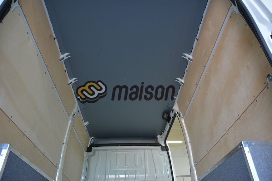 Фанерна обшивка стін фургона Movano L3 (колісна база 4035мм, довжина вантажного відсіку 3705мм) БЕЗ ПОКРИТТЯ, товщина 5 мм