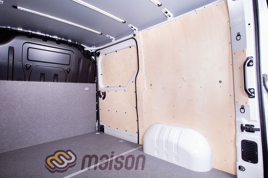 Фанерна обшивка стін фургона Master L1H1/H2 (передній привід, колісна база 3182мм, довжина вантажного відсіку 2583мм) БЕЗ ПОКРИТТЯ, товщина 5 мм