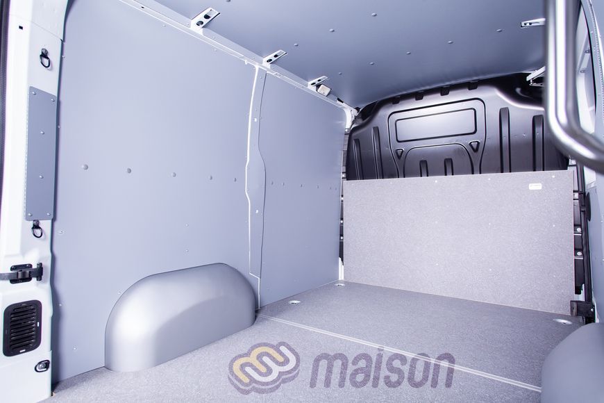 Пластикова обшивка стін фургона Movano L1H1/H2 (передній привід, колісна база 3182мм, довжина вантажного відсіку 2583мм)