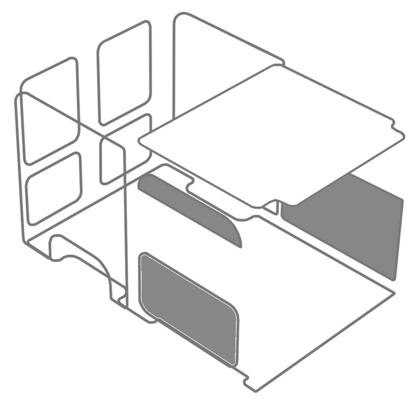 Plastic wall paneling of the front cabin of the Maison Ducato Crew Cab L3 (wheelbase 4035mm, load length 2535mm)