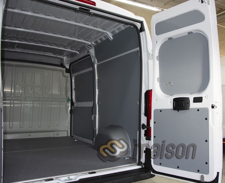 KIT 3in1 floor + walls + arches (HDPE) Ducato L2 (wheelbase 3450mm, load length 3120mm)