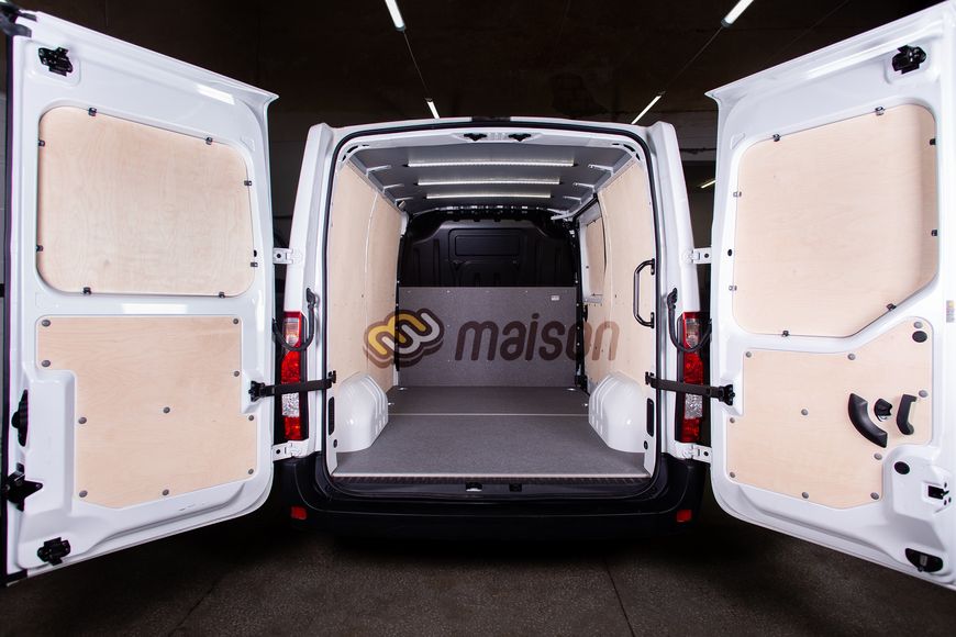 Non-laminated plywood wall paneling Movano L1H1/H2 (FWD, wheelbase 3182mm, load length 2583mm), thickness 5mm