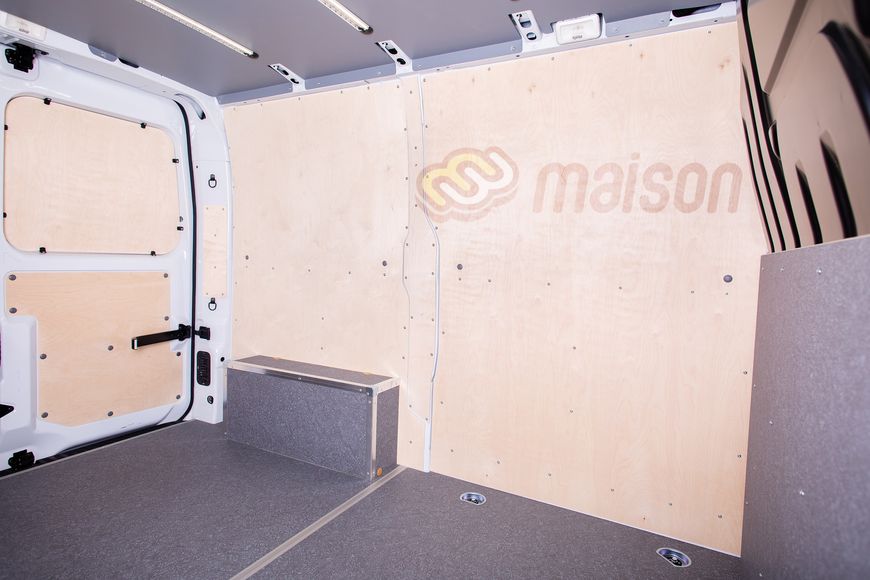 Non-laminated plywood wall paneling Movano L1H1/H2 (FWD, wheelbase 3182mm, load length 2583mm), thickness 5mm