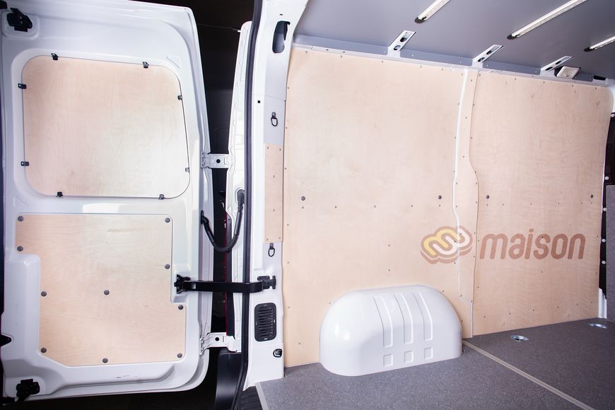 Non-laminated plywood wall paneling Movano L1H1/H2 (FWD, wheelbase 3182mm, load length 2583mm), thickness 5mm