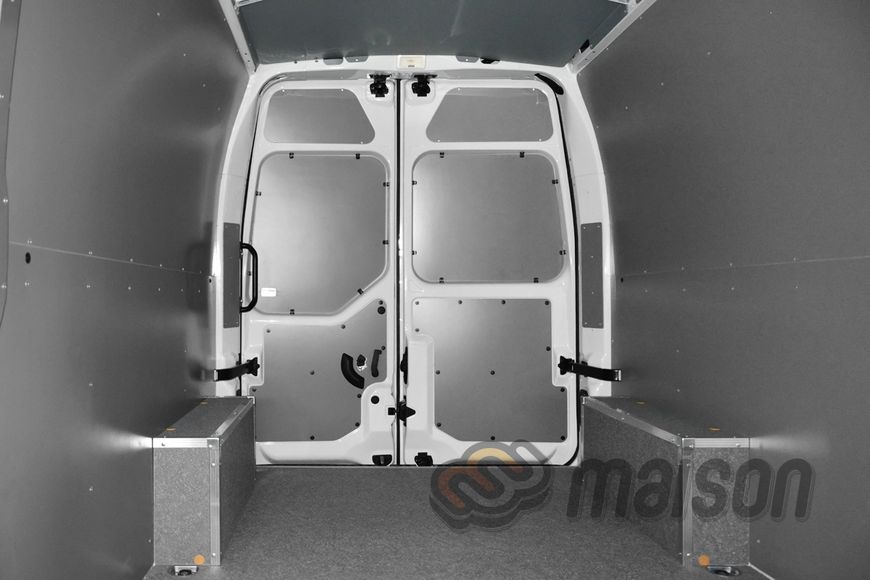Фанерна обшивка стін фургона Movano L3H2 (задній привід, колісна база 3682мм, довжина вантажного відсіку 3733мм), одинарні колеса, ЛАМІНОВАНА, товщина 5 мм