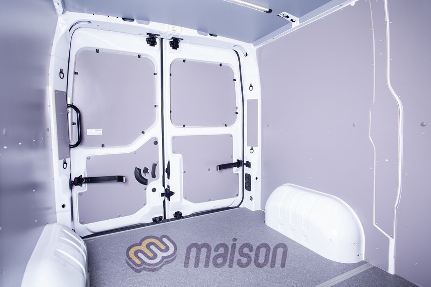 Фанерна обшивка стін фургона Movano L1H1/H2 (передній привід, колісна база 3182мм, довжина вантажного відсіку 2583мм) ЛАМІНОВАНА, товщина 5 мм