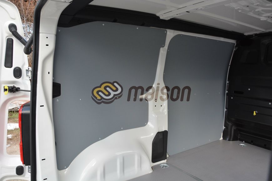 Пластикова обшивка стін фургона Jumpy M L2H1 (колісна база 3275мм, довжина вантажного відсіку 2512мм)