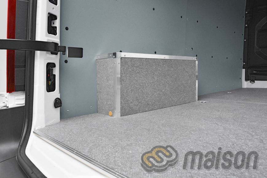 Wheel arch protection "rectangle" with aluminium frame Master 4 L2 (2 pcs, plywood)