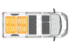 Комплект подвійної кабіни "Максі" 4-місний Veris, Movano L2Н2, праві зсувні двері фото 10
