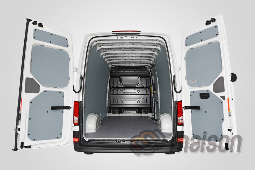 KIT 2in1 floor + walls Crafter L4H3 (LR, RWD 4x4, wheelbase 4490mm, load length 4300mm), twin wheels