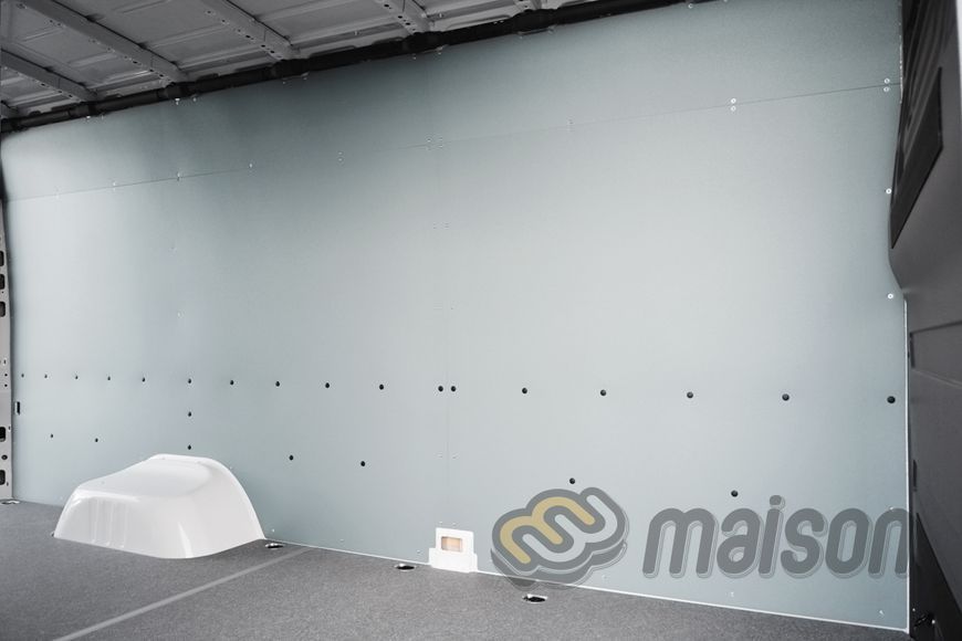 КОМПЛЕКТ 2в1 підлога + стіни Sprinter new L3 довгий (задній привід, колісна база 4325 мм, довжина вантажного відсіку 4307мм), спарені колеса