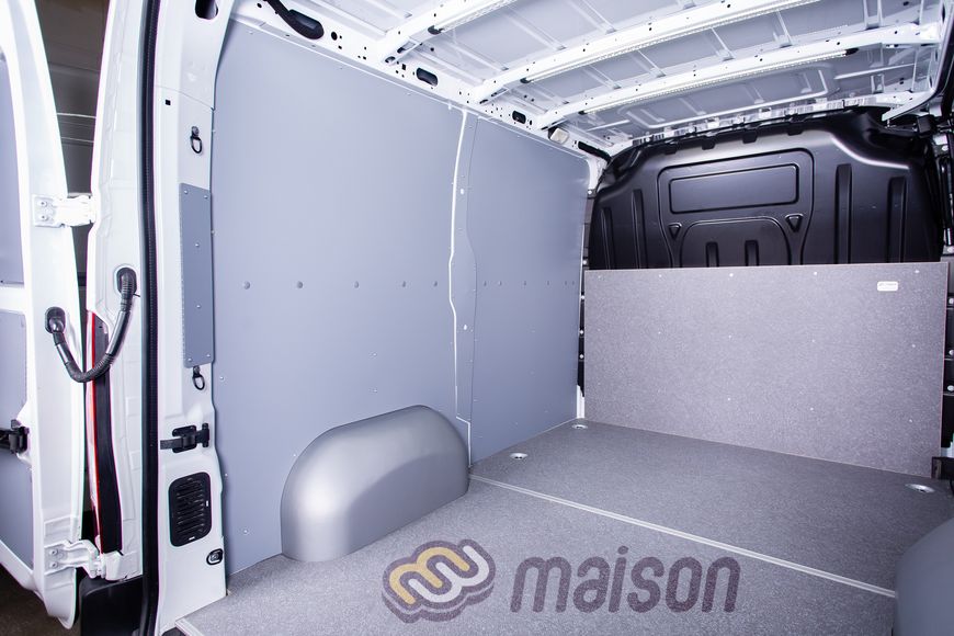 Накладки пластикові (HDPE) для захисту колісних арок (2 шт.) для Movano L1 (передній привід, колісна база 3182мм, довжина вантажного відсіку 2583мм)