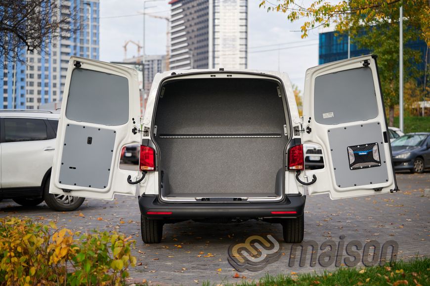 КОМПЛЕКТ 2в1 підлога + стіни фургона Transporter L2H1 Kombi (колісна база 3400мм), розпашні двері