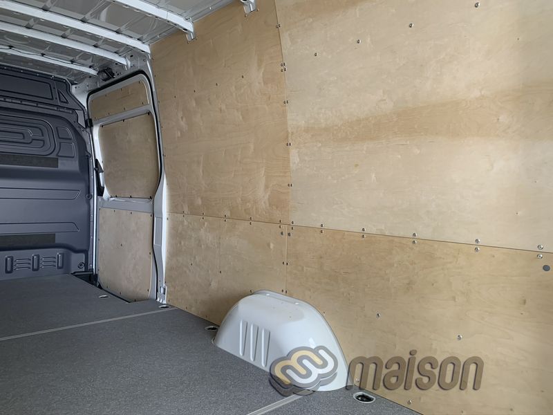 Non-laminated plywood wall paneling Sprinter new L3 (RWD, wheelbase 4325mm, load length 4307mm), twin wheels, thickness 5mm