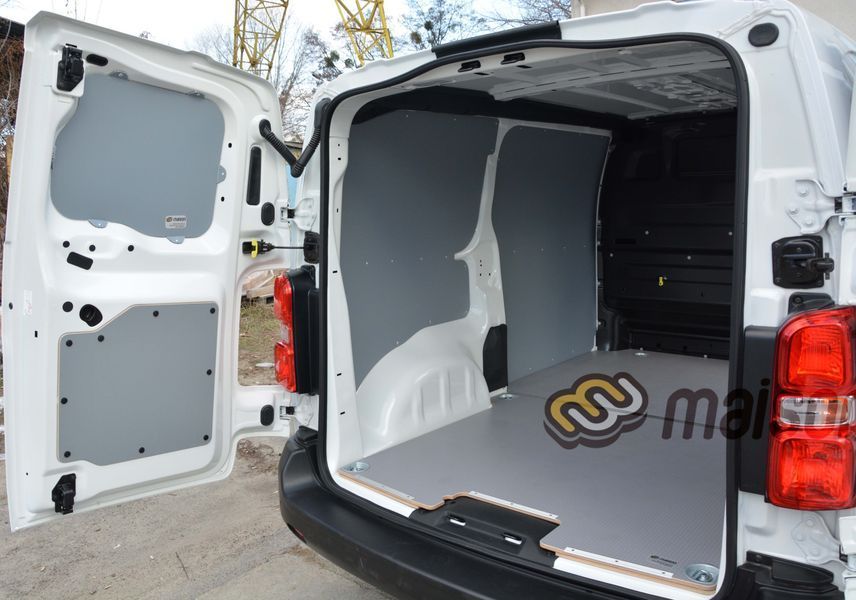 КОМПЛЕКТ 3в1 підлога + стіни + арки (HDPE) Scudo L2 (колісна база 3275мм, довжина вантажного відсіку 2512мм)