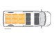 Комплект подвійної кабіни "Максі" 3-місний Veris, Master L3Н2 FWD, праві зсувні двері фото 17