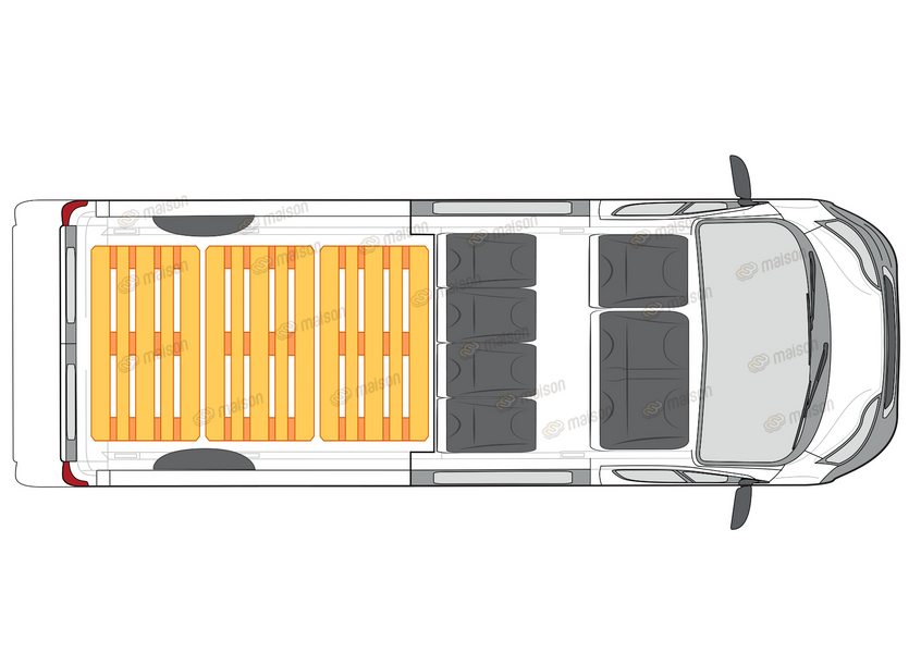 MOVANO CREW CAB L3H2 7 seats (6+1)