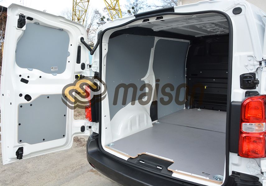 Пластикова обшивка стін фургона Expert L2H1 (колісна база 3275мм, довжина вантажного відсіку 2512мм)