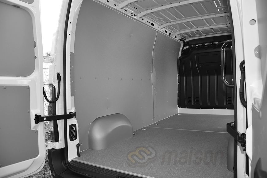 Пластикова обшивка стін фургона Movano L2H2 (передній привід, колісна база 3682мм, довжина вантажного відсіку 3083мм)