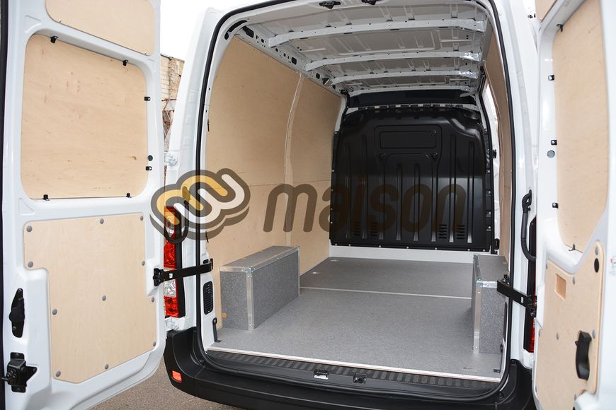 Фанерна обшивка стін фургона Movano L2H2 (передній привід, колісна база 3682мм, довжина вантажного відсіку 3083мм) БЕЗ ПОКРИТТЯ, товщина 5 мм