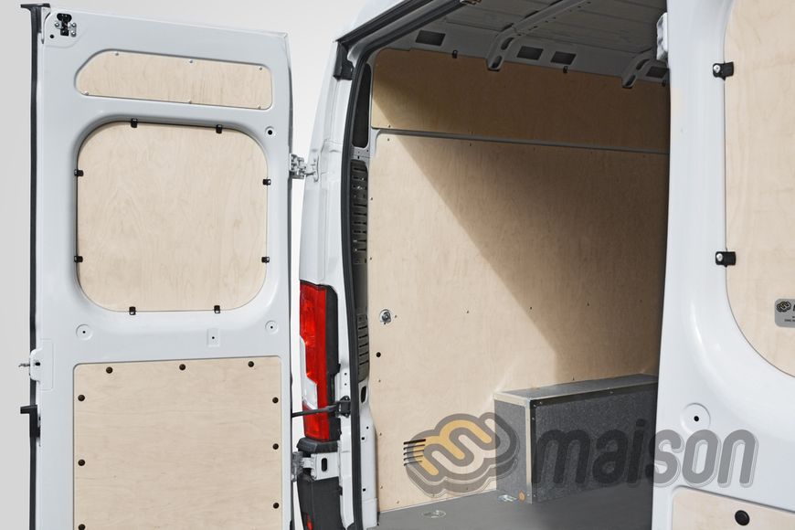 Фанерна обшивка стін фургона Boxer L4 Long (колісна база 4035мм, довжина вантажного відсіку 4070мм) БЕЗ ПОКРИТТЯ, товщина 5 мм