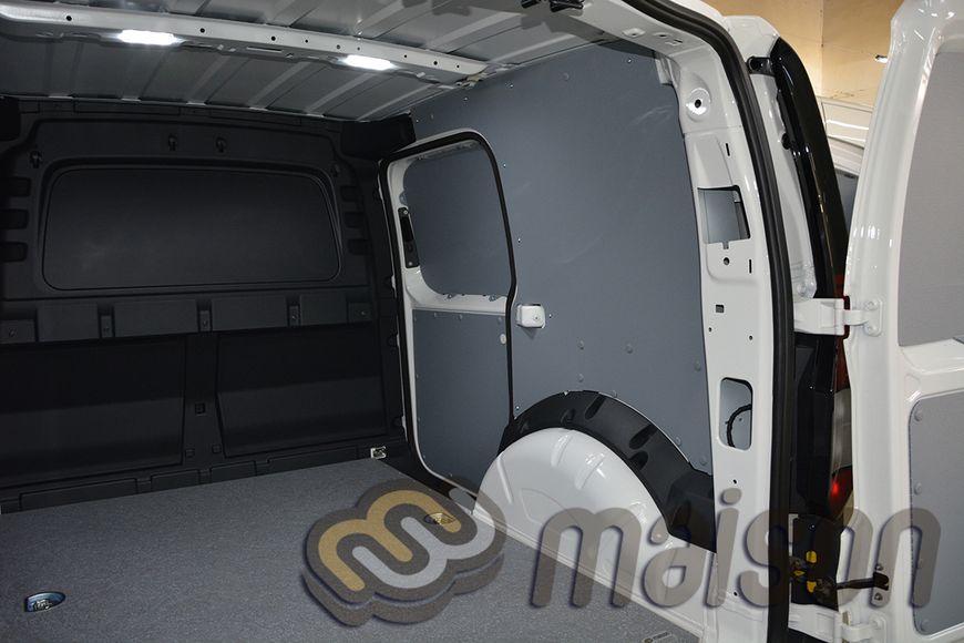 КОМПЛЕКТ 2в1 підлога + стіни фургона Caddy Cargo L1 (передній привід, колісна база 2755мм, довжина вантажного відсіку 1797мм)