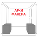 Wheel arch protection "rectangle" with aluminium frame TGE L4H3 LR, RWD 4x4, twin wheels (2 pcs, plywood) фото 1