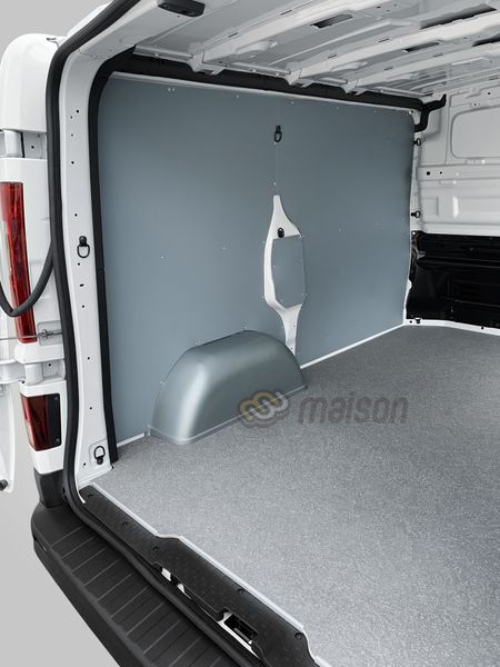 Пластикова обшивка стін фургона Talento короткий L1 (колісна база 3098мм, довжина вантажного відсіку 2537мм)