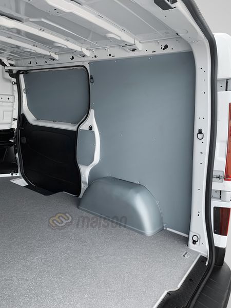 Пластикова обшивка стін фургона Talento короткий L1 (колісна база 3098мм, довжина вантажного відсіку 2537мм)