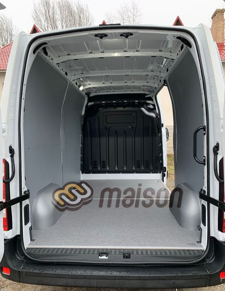 Накладки пластикові (HDPE) для захисту колісних арок (2 шт.) для Movano L2 (передній привід, колісна база 3682мм, довжина вантажного відсіку 3083мм)