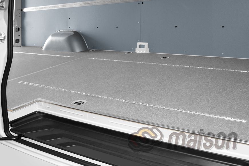 Flooring with lashing rails Sprinter new L4 extra long (RWD, wheelbase 4325mm, load length 4707mm), single wheel, longitudinal