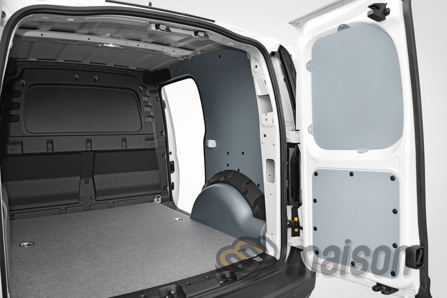 Пластикова обшивка стін фургона Caddy Cargo L1 (передній привід, колісна база 2755мм, довжина вантажного відсіку 1797мм)