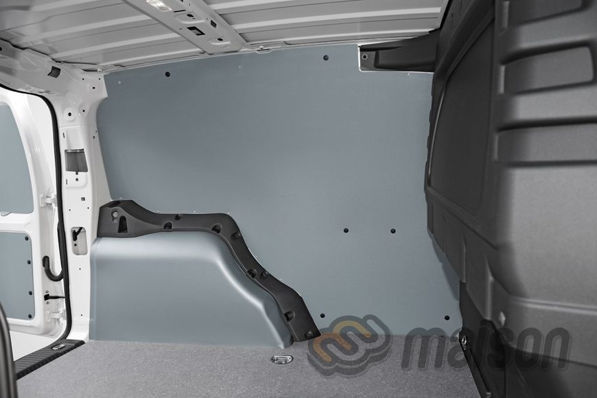 Пластикова обшивка стін фургона Caddy Cargo L1 (передній привід, колісна база 2755мм, довжина вантажного відсіку 1797мм)