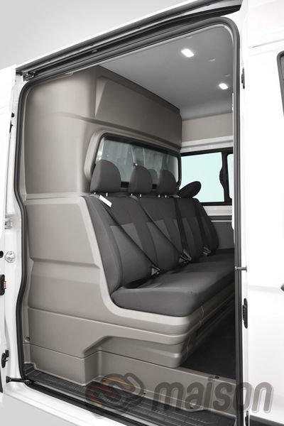 КОМПЛЕКТ 3в1 підлога + стіни + арки (HDPE) TGE Crew Cab L3H2/H3 (середня колісна база 3640мм)