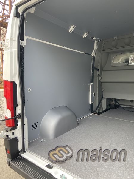 Пластикова обшивка стін фургона Movano Crew Cab L2 (колісна база 3450мм, довжина вантажного відсіку 1790мм)