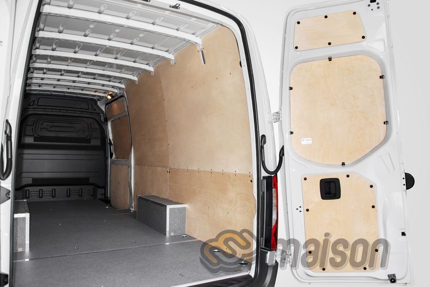 Non-laminated plywood wall paneling Sprinter new L4 long (RWD, wheelbase 4325mm, load length 4707mm), single wheel, thickness 5mm